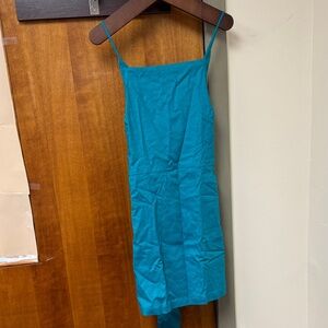 Banana Republic Turquoise Mini Dress